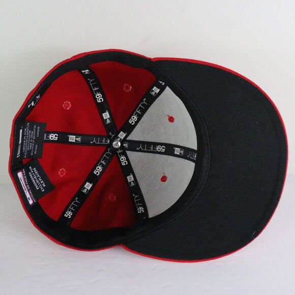 New ERA Los Angeles Angels MLB Wool Fitted Cap 7 1/8 USA Made Hologram Hat - Picture 5 of 8